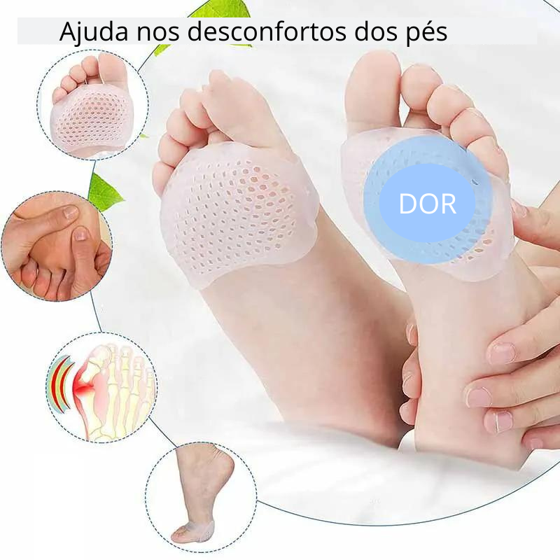 Palmilha de Silicone com Proteção Anti-Calos